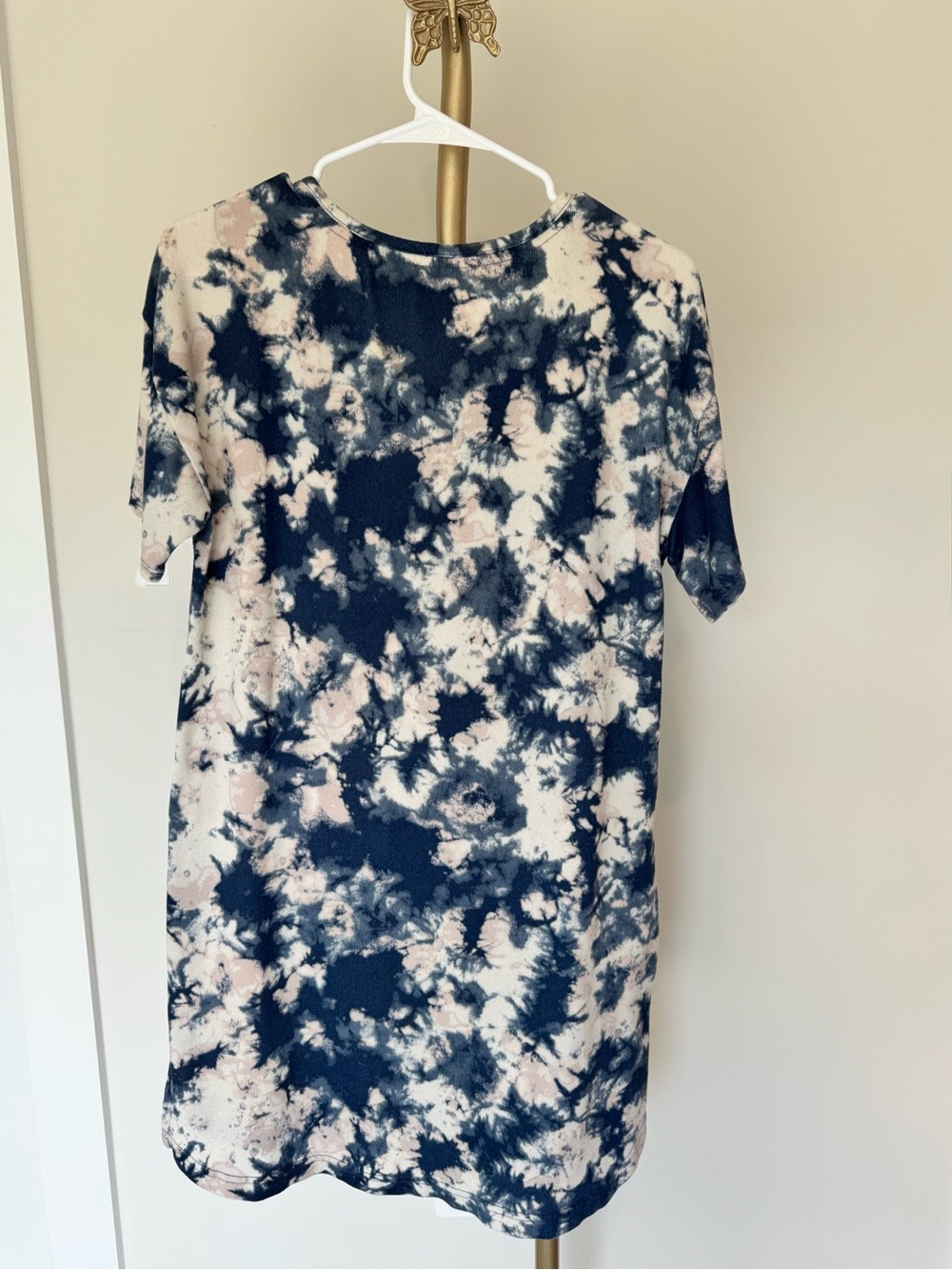 Lucky Brand Tie Dye Sleep Shirt Nightgown Medium Soft Loungewear - Picture 4 of 5
